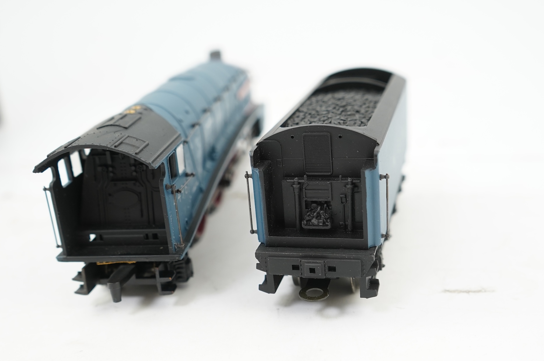 A wooden cased Bachmann Branchline 00 gauge railway LNER class A4 tender locomotive, Dwight D. Eisenhower, 4496